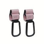 Crochets de Poussette Premium en Cuir & Métal 🕊️ - Monpetitcocoon