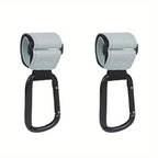 Crochets de Poussette Premium en Cuir & Métal 🕊️ - Monpetitcocoon