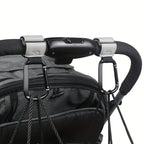 Crochets de Poussette Premium en Cuir & Métal 🕊️ - Monpetitcocoon