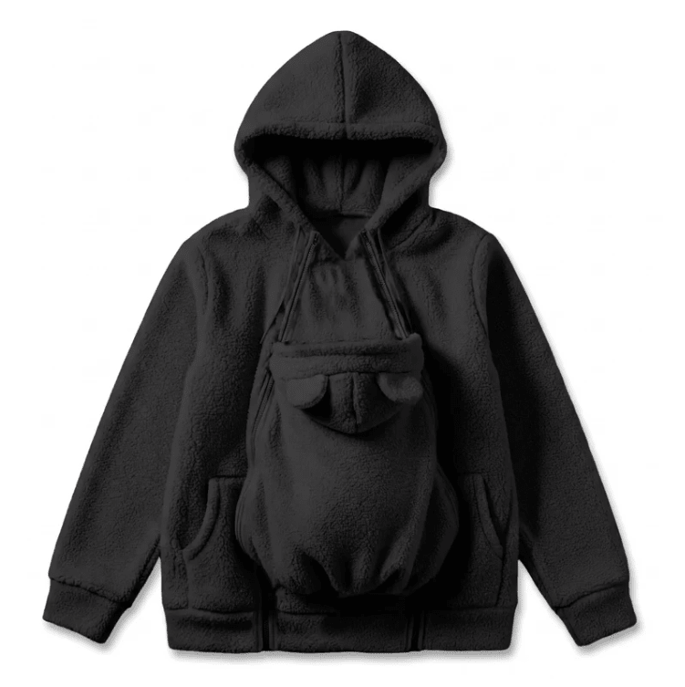 Le Sweat Cocon 2-en-1 — Portage & Grossesse, Un Seul Sweat pour Tout Vivre - Monpetitcocoon